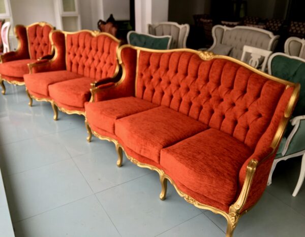 Set canapea 3-2-1 "Louis XV" - imagine 2